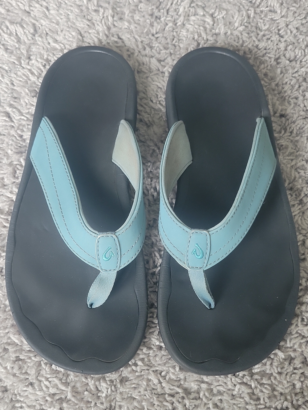 Olukai Ohana Women's Light Blue Flip Flops